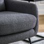 Waldorf Dark Grey Armchair by Hudson Living | Style Our Home