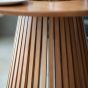 Fawn Slatted Dining Table by Hudson Living | Style Our Home