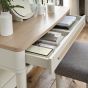 Larsen Scandi Oak & Soft Grey Dressing Tableby Bentle by Designs | Style Our Home