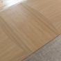Larsen Scandi Oak & Soft Grey 6-8 Extension Dining Tableby Bentle by Designs | Style Our Home