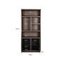Oakura 2-Doors Display Cabinet