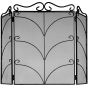 Heavy Large Black Ornate Fire Screen by Hill Interiors | Style Our Home