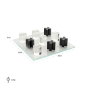 Tic tac toe Zala (Black) by  Richmond Interiors | Style Our Home