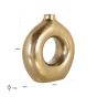 Vase Felicia gold (Gold) by  Richmond Interiors | Style Our Home