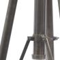 Charlie Copper And Satin Grey Tripod Floor Lamp E27 40W by Libra Designs | Style Our Home

