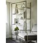 Linton Stainless Steel And Glass Display Unit - Style our Home