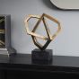 Antique Bronze Cubist Sculpture By Libra | Style Our Home