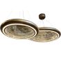 Large Gold Ring Statement Chandelier By Libra | Style Our Home