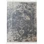 Hannut Hand Woven Pit Loom Grey & Natural 160x230cm Hemp Rug By Libra | Style Our Home