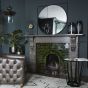 Catalan Bronze Gilded Side Table with Glass Top by Libra Designs | Style Our Home