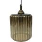 Urban Copper Lustre Glass Pendant 36 cm height E27 60W by Libra Designs | Style Our Home
