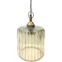 Urban Copper Lustre Glass Pendant 36 cm height E27 60W by Libra Designs | Style Our Home
