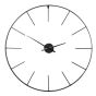 Tiverton Black Skeleton Wall Clock  By Libra | Style Our Home