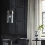 Atrium Three Light Glass Pendant Met Black - E14 60W by Libra Designs | Style Our Home