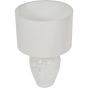 Speckle Terracotta Glazed Table Lamp With Shade  By Libra | Style Our Home