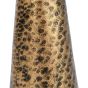 Sandbanks Iron and Hammered Glass Hurricane Large 79cm Floor Candle Hurricane By Libra | Style Our Home
