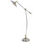 Haku Brass and Steel Adjustable Floor Lamp  By Libra | Style Our Home