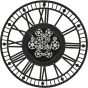 Gibson Grey Skeleton 90cm Moving Cog Clock by Ora Designs | Style Our Home