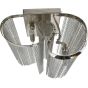 Niagara Silver Chain 3 Bulb Wall Lamp By Libra | Style Our Home