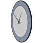 Two Tone Mirrored Round Clock By Libra | Style Our Home