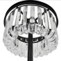 Cowdray Glass Droplet Circular Floor Lamp By Libra | Style Our Home