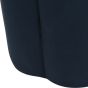 Scallop Footstool in Royal Blue Velvet by Libra | Style Our Home
