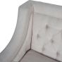 Theodore Buttoned Sofa in Ivory Fabric 200cm by Libra Designs | Style Our Home
