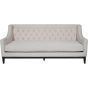 Theodore Buttoned Sofa in Ivory Fabric 200cm by Libra Designs | Style Our Home
