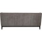 Theodore Buttoned Sofa in Warm Grey Fabric 200cm By Libra | Style Our Home