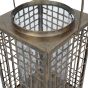 Barossa Fretwork Square Lantern Small  By Libra | Style Our Home