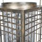 Barossa Fretwork Square Lantern Small  By Libra | Style Our Home
