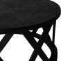 Cali Solid Wooden Coffee Table in Black by Libra | Style Our Home