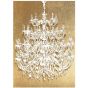 Chandelier Gold Foiled Canvas 140x100cm By Libra | Style Our Home