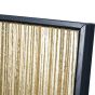 Golden Rain Foiled Framed Canvas 140x100cm By Libra | Style Our Home