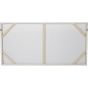 Abstract Golden Reeds Canvas  By Libra | Style Our Home