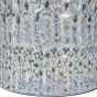 Stormy Sky Glaze Table Lamp 60cm with Cream Drum Shade By Libra | Style Our Home