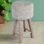 Nomad Natural Knitted Bar Stool By Libra | Style Our Home