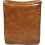 Trinity Brown Cognac Leather Occasional Chair by Libra | Style Our Home 