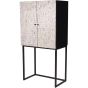 Bone Inlay Purple Bar Cabinet by Ora Designs | Style Our Home