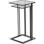 Salzburg Set of 2 Glass and Metal Side Tables Dk Bronze by Libra Designs | Style Our Home

