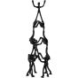 Tower of Humans in Black Sculpture by Libra Designs | Style Our Home
