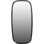 Lin Dark Graphite Textured Aluminium Mirror Slim by Ora Designs | Style Our Home