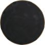 Ozar Brass Textured Round Mirror 80cm