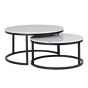 Lexington Carrara Marble Coffee Table Set - Style Our Home