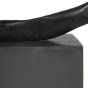 Isla Large Textured Black Aluminium Abstract Sculpture by Libra Designs | Style Our Home
