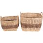 Halong Set of Two Square Storage Baskets by Libra Designs | Style Our Home
