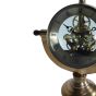 Columbia Antique Brass Finish Mantle Clock by Libra Designs | Style Our Home
