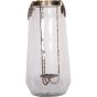 Laura Ashley Extra Large Leaf Bottle Hurricane by Libra Designs | Style Our Home
