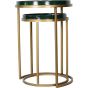 Laura Ashley Mathilde Floral Print Set Of 2 Side Tables by Libra Designs | Style Our Home
