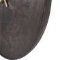 Mango Wood Bowl Wall Clock 56cm Dia L by Libra Designs | Style Our Home

